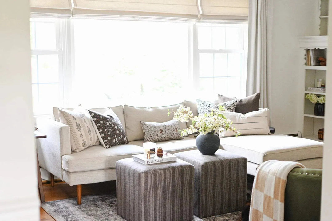 Martha Woven Pillow Cover