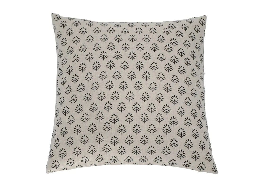 Janet Block Print Pillow Cover