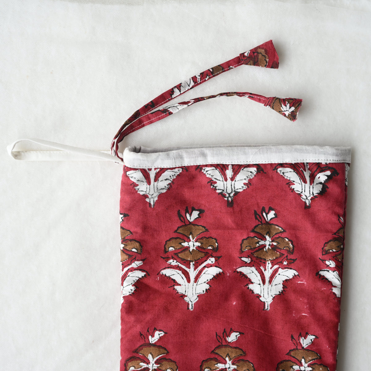 Mughal Booti Block Print Stocking