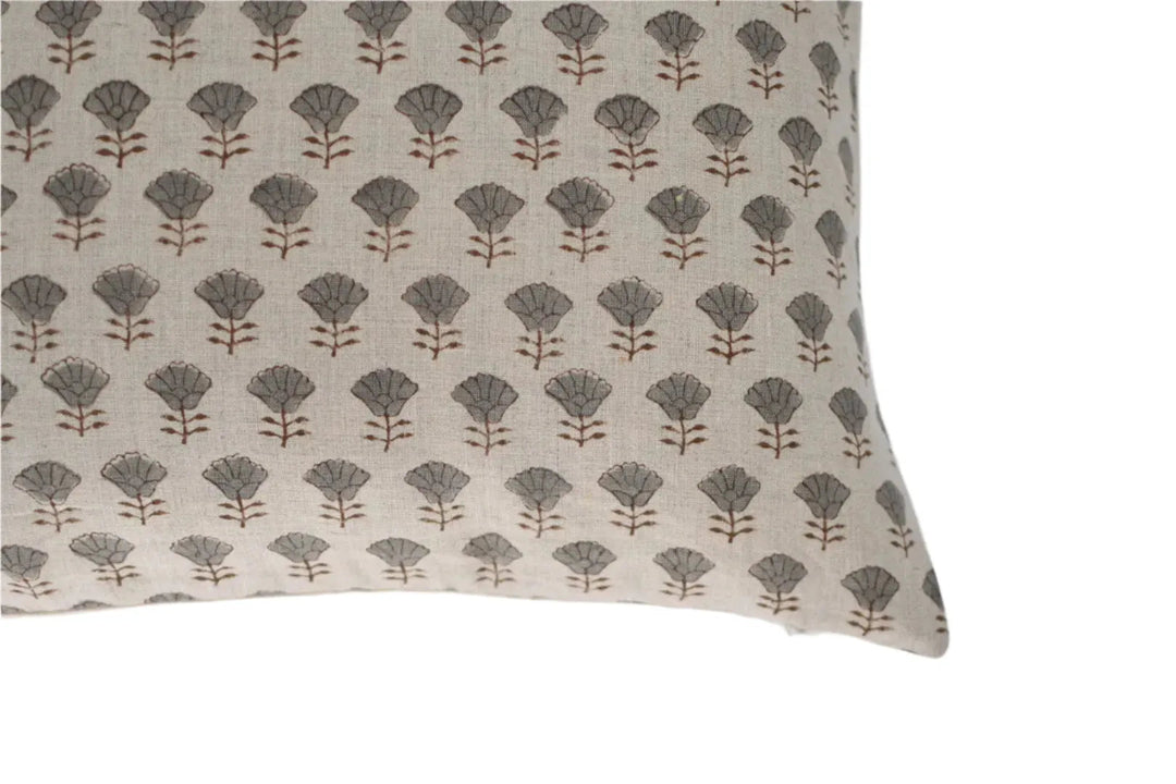 Gwendolyn Block Print Pillow Cover