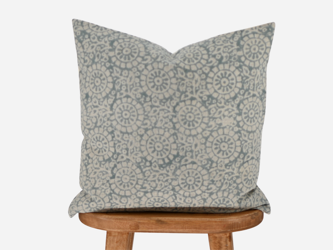 Callie Block Print Pillow Cover