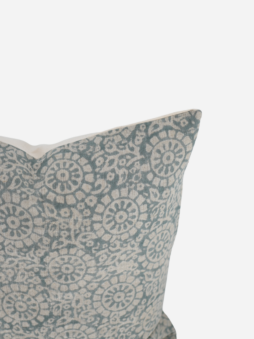 Callie Block Print Pillow Cover