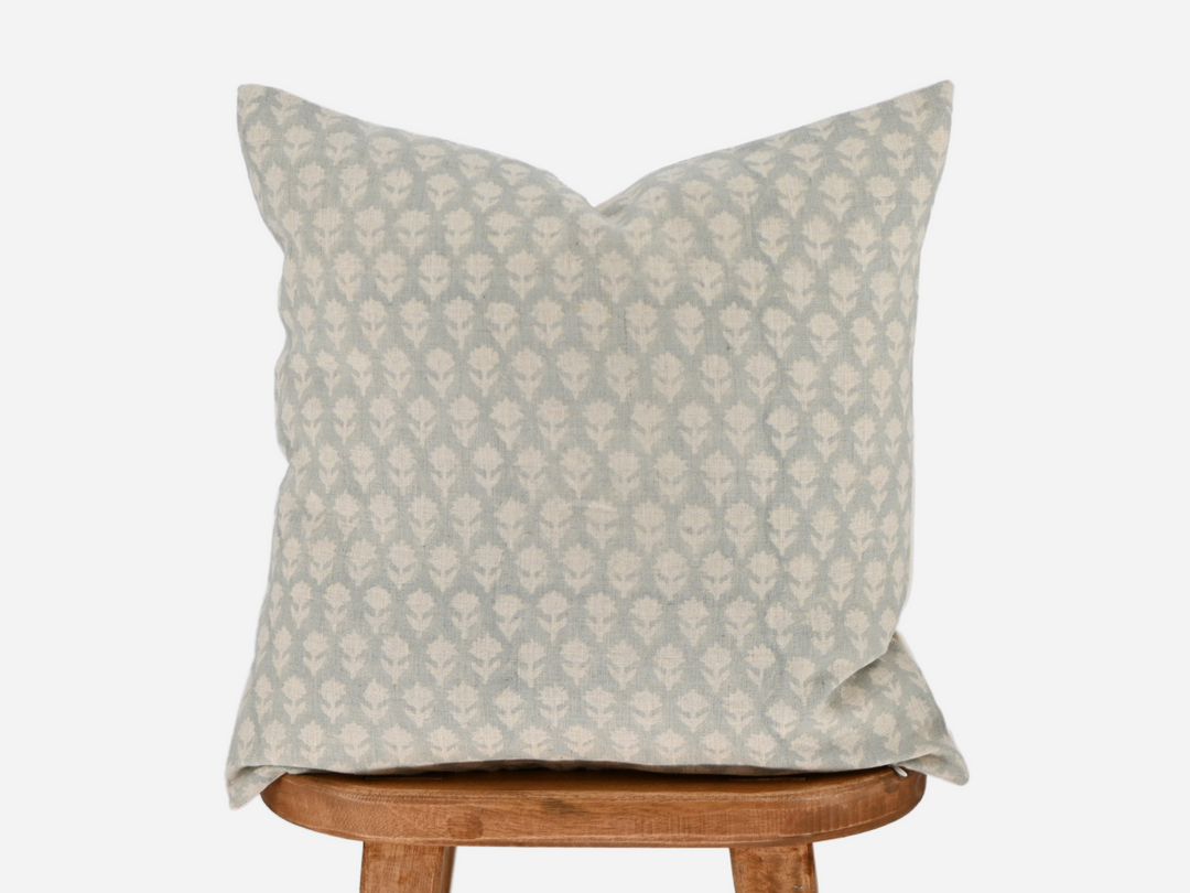 Ainsley Block Print Pillow Cover