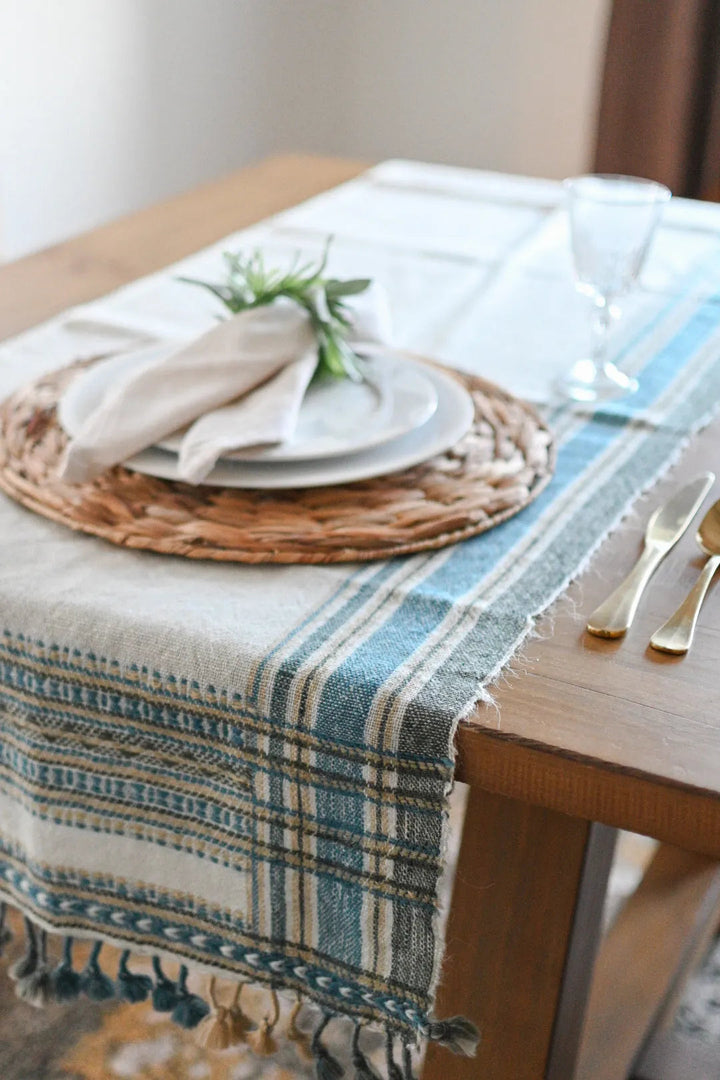 Bhujodi Table Runner - Multicolor