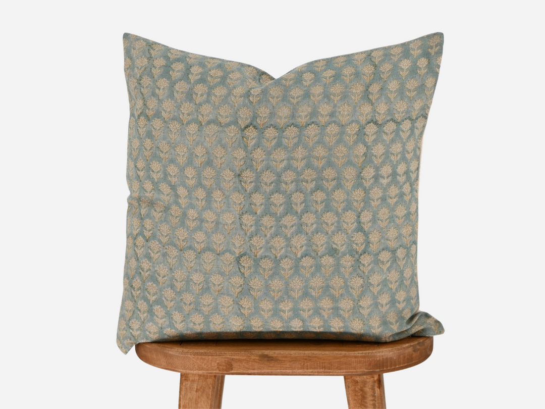 Brianna Block Print Pillow Cover