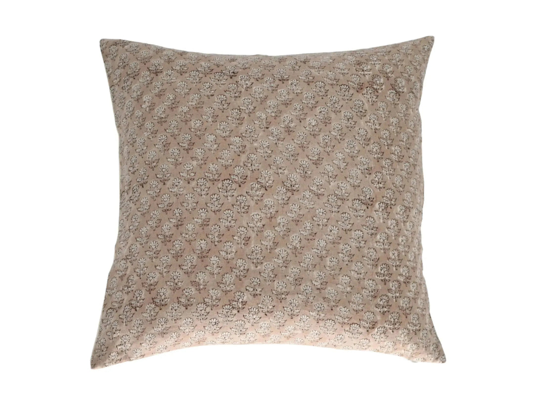 Frances Block Print Pillow Cover