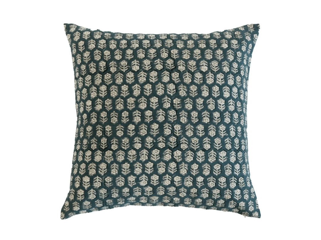 Maya Block Print Pillow Cover