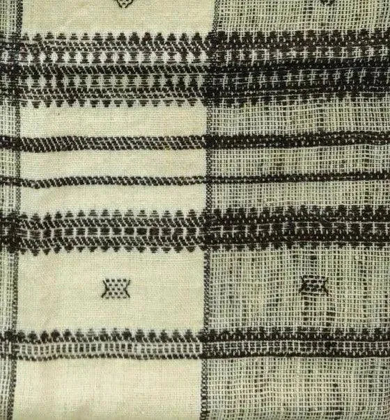 Mireli Hand Block Printed Linen Fabric