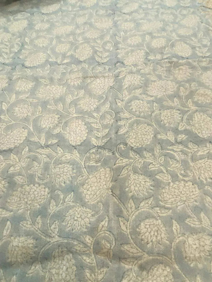Fletza Indian Cotton Block Print Fabric