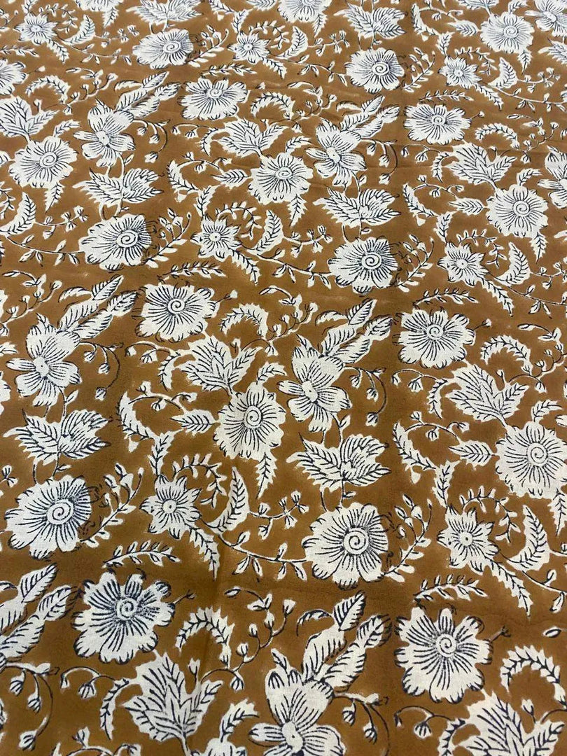 Twylin Indian Cotton Block Print Fabric