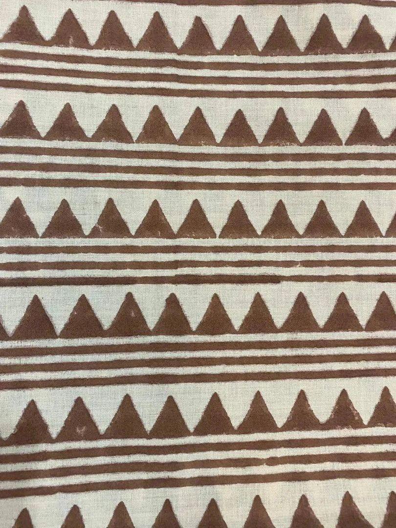 Hollin Indian Cotton Block Print Fabric