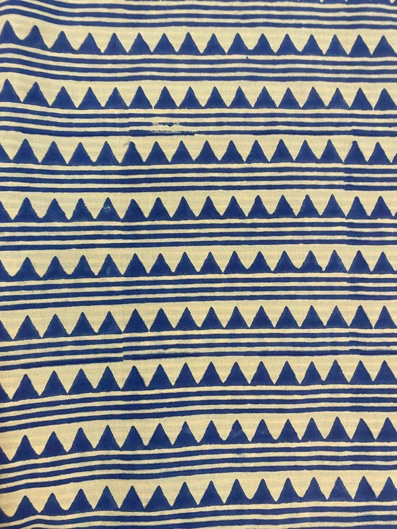 Dunelet Indian Cotton Block Print Fabric