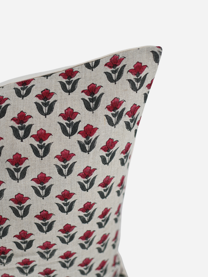 Blair Block Print Pillow Cover