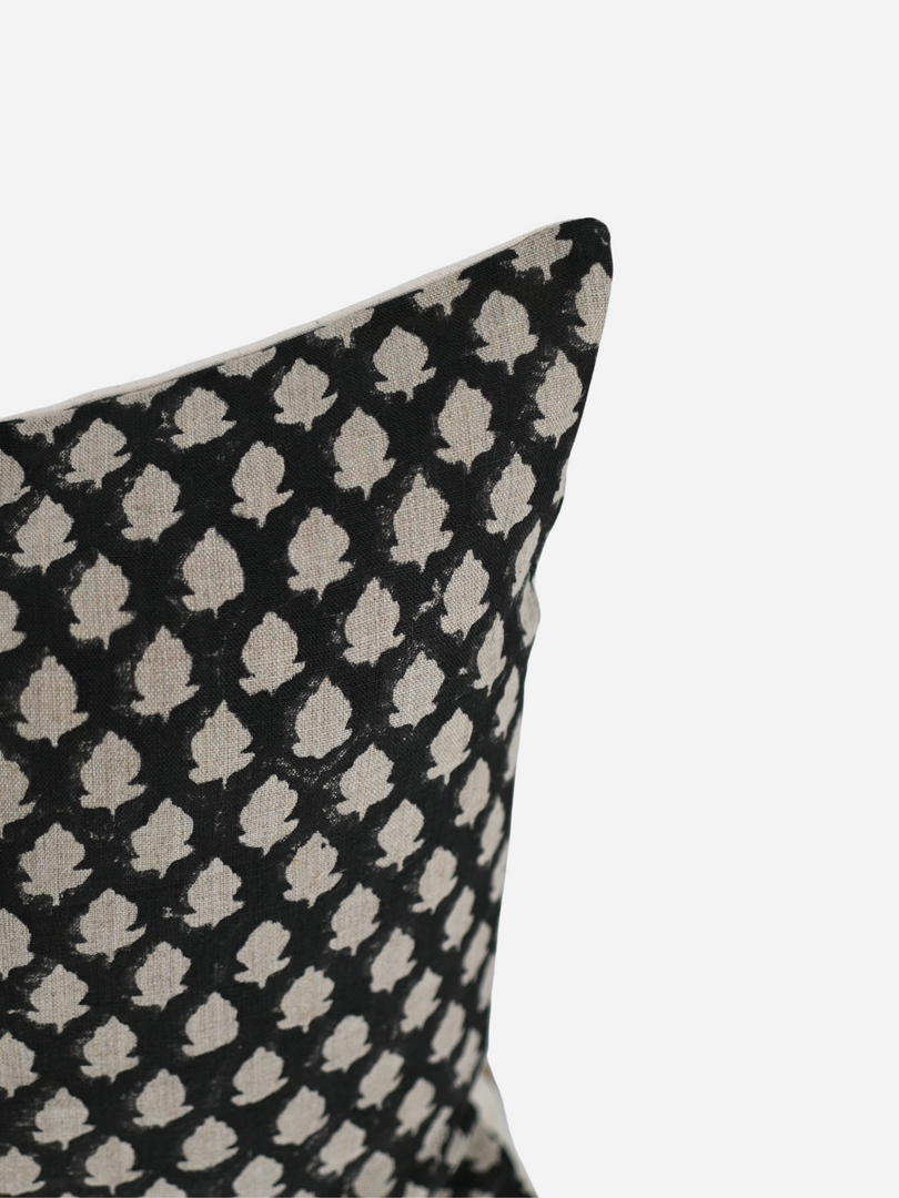 Anna Block Print Pillow Cover