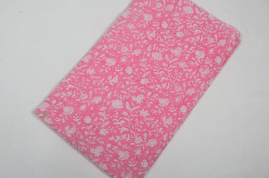 Halien Indian Cotton Block Print Fabric