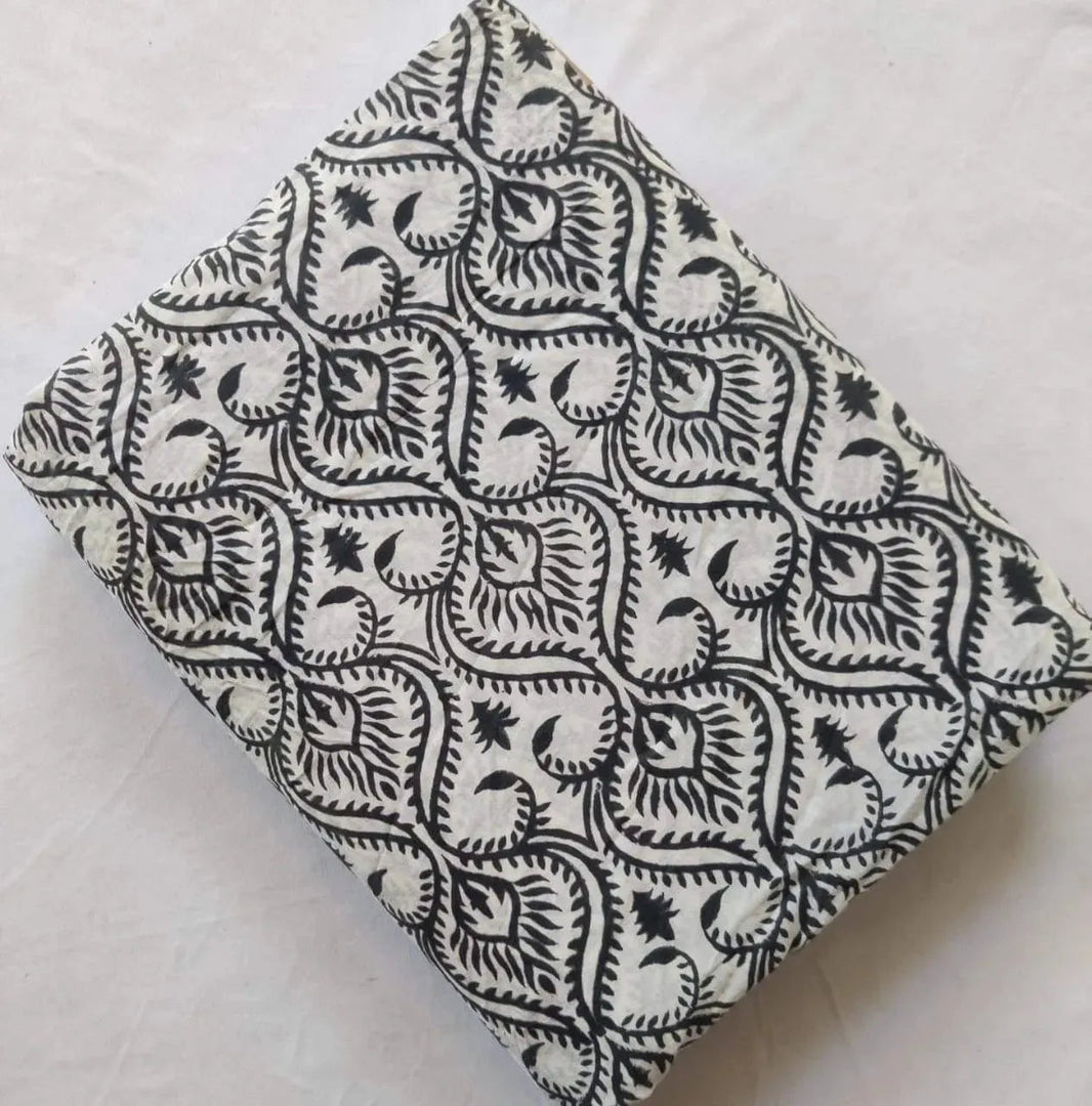 Kessia Indian Cotton Block Print Fabric