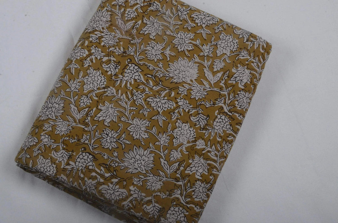 Birchie Indian Cotton Block Print Fabric