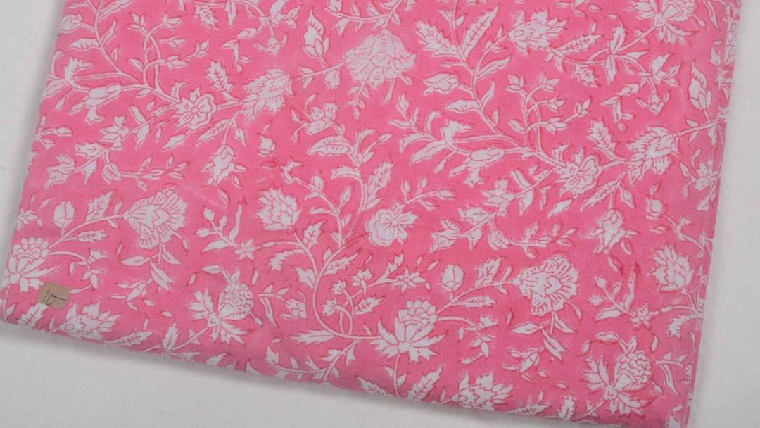 Halien Indian Cotton Block Print Fabric
