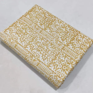 Mustard Yellow & Ivory White
