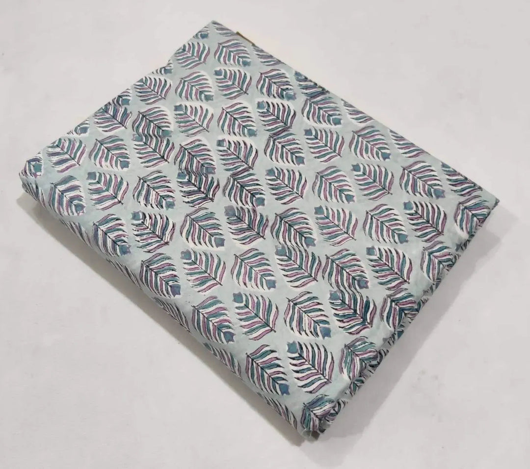 Rynnor Indian Cotton Block Print Fabric