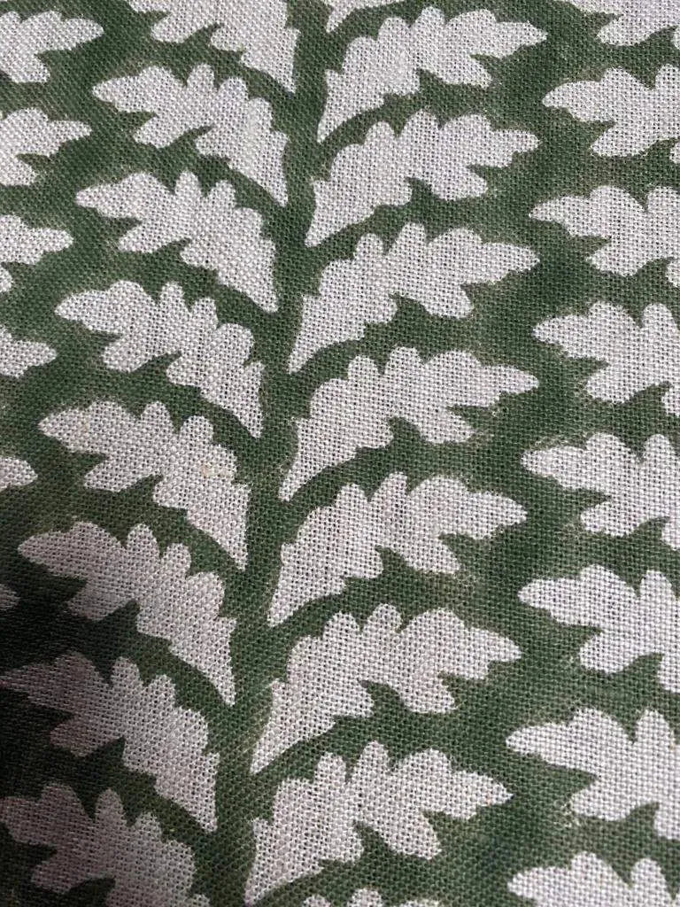 Palettex Block Print Handloom Linen Fabric