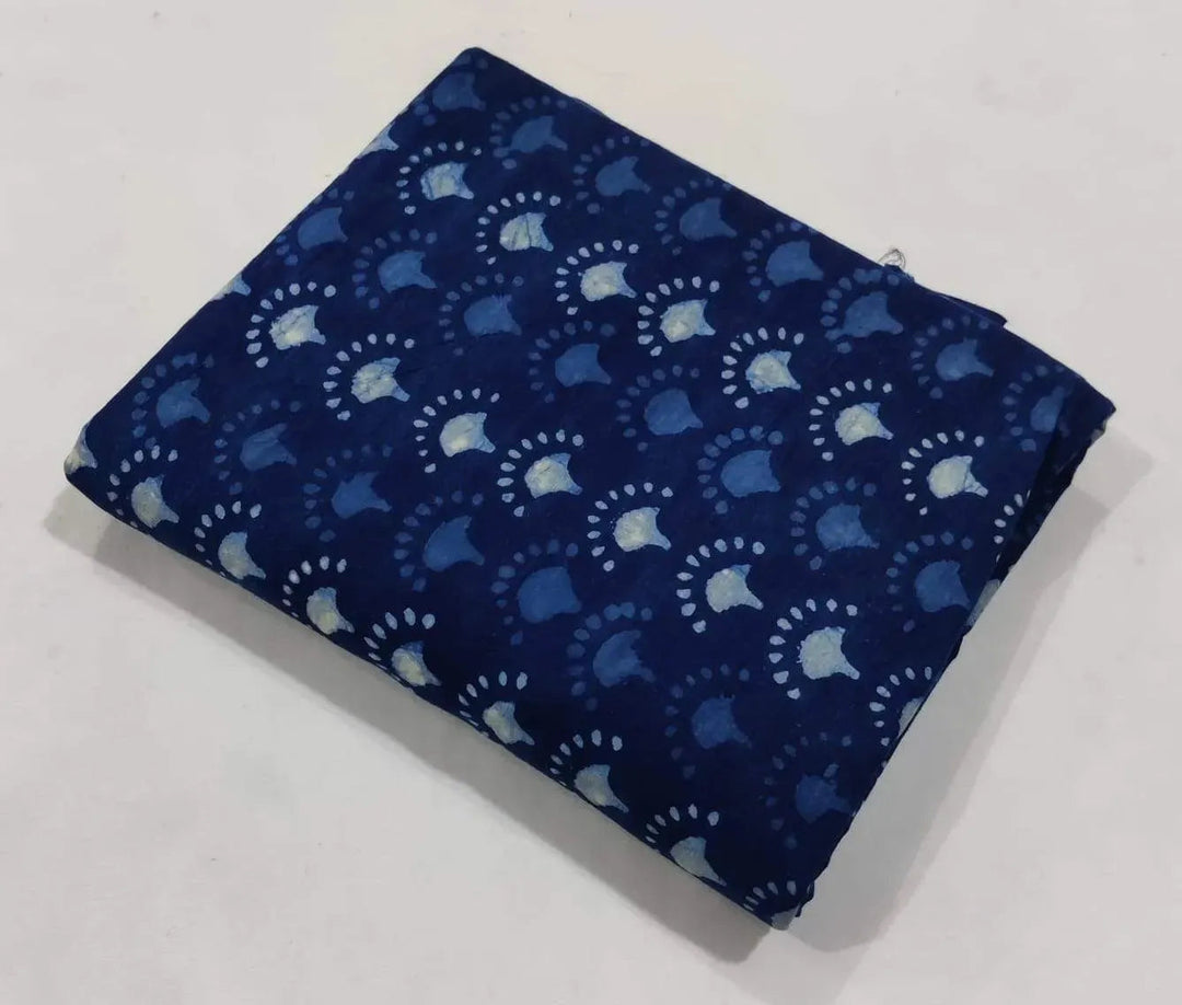 Duskra Indian Cotton Block Print Fabric