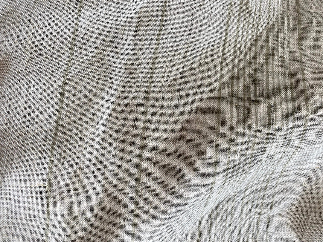 Sireen Block Print Handloom Linen Fabric