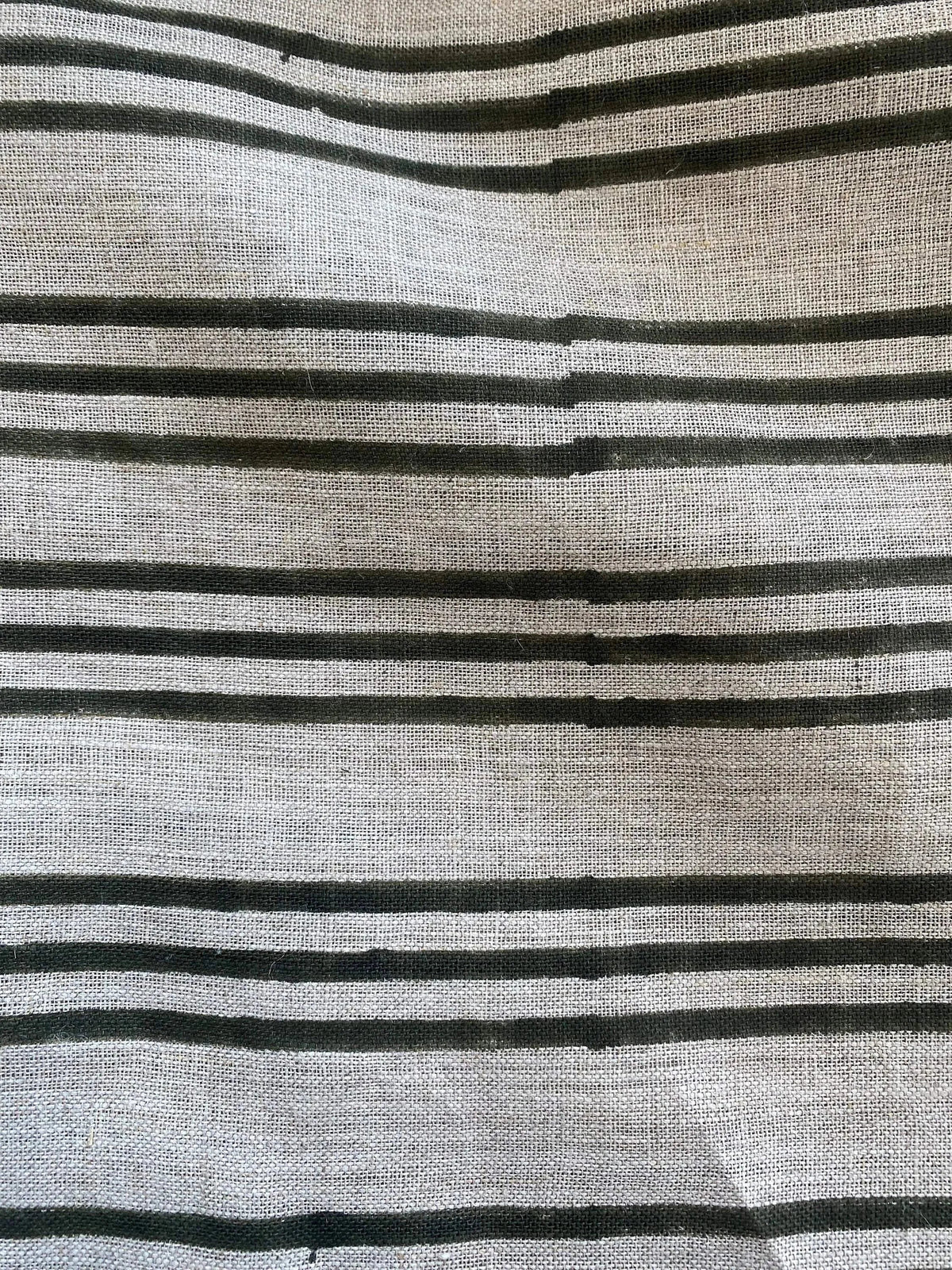 Tirian Block Print Handloom Linen Fabric