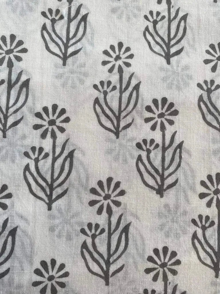 Sovian Indian Cotton Block Print Fabric