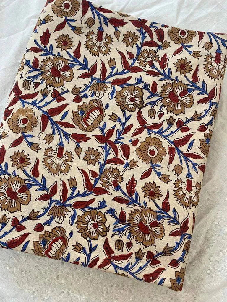 Dawnor Indian Cotton Block Print Fabric