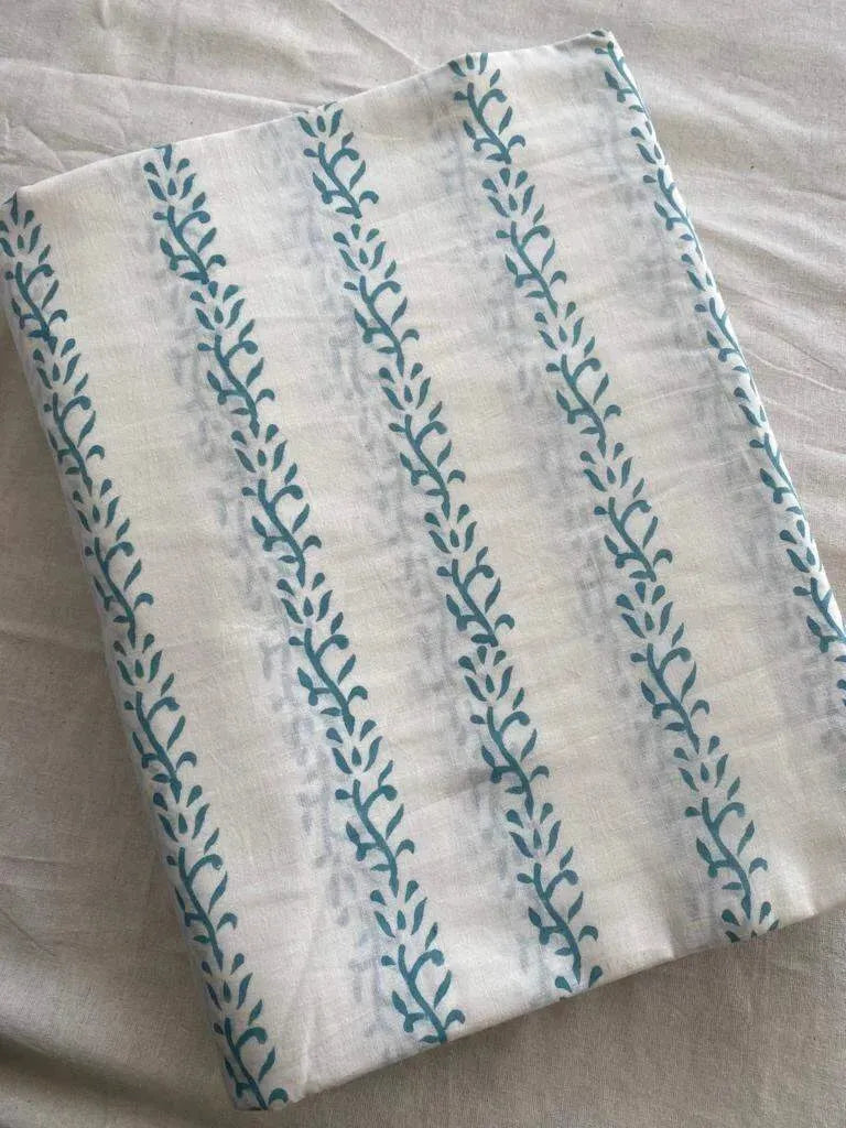 Cloudra Indian Cotton Block Print Fabric