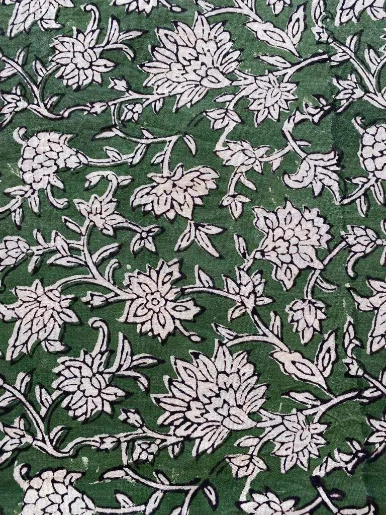 Droven Indian Cotton Block Print Fabric