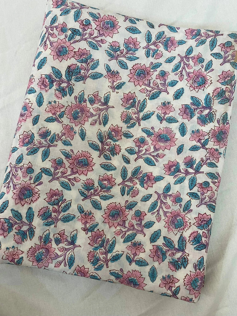 Sovell Indian Cotton Block Print Fabric