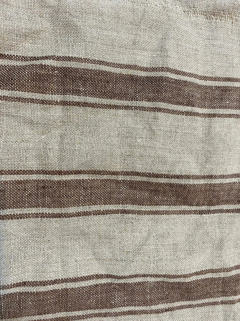 Lumira Block Print Handloom Linen Fabric
