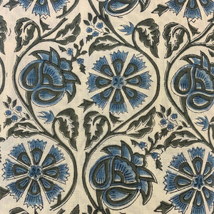 Steel Blue & Olive Grey