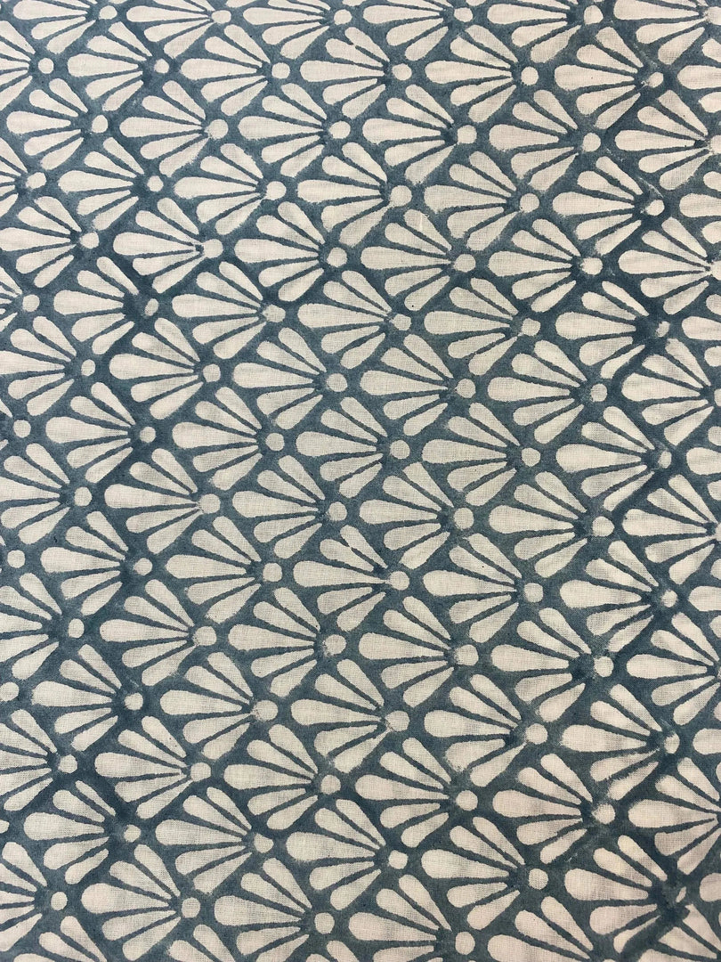 Sarvon Indian Cotton Block Print Fabric