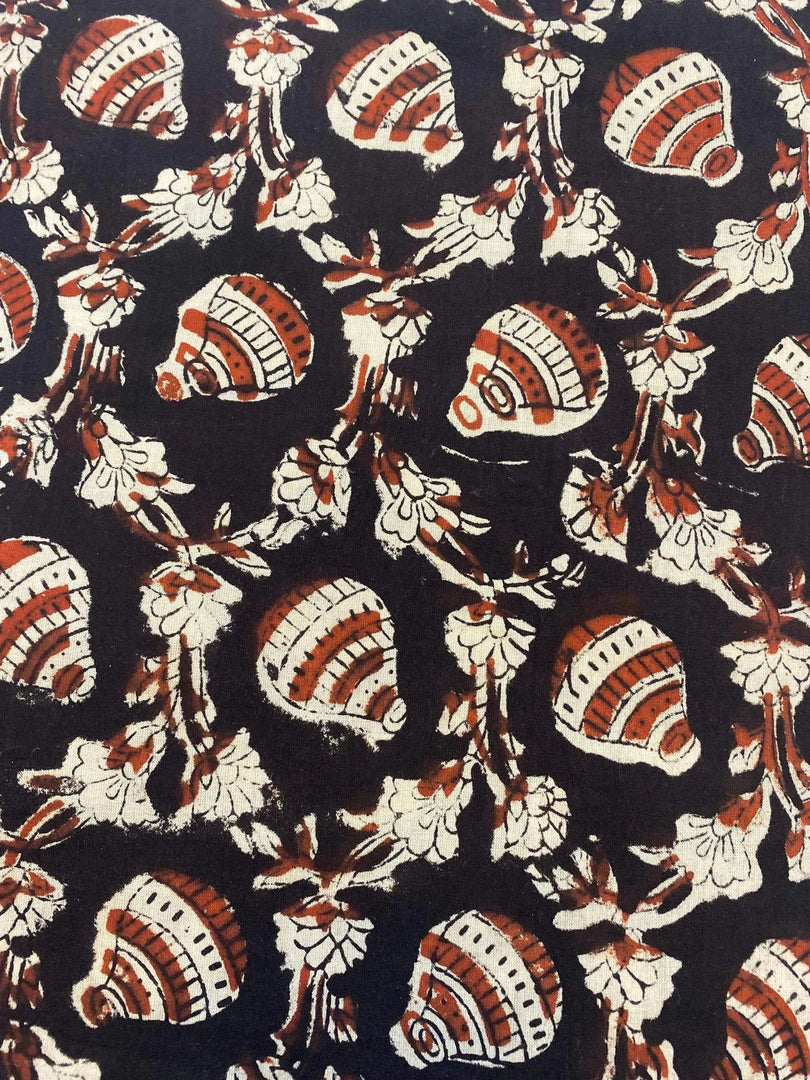 Elwyn Indian Cotton Block Print Fabric
