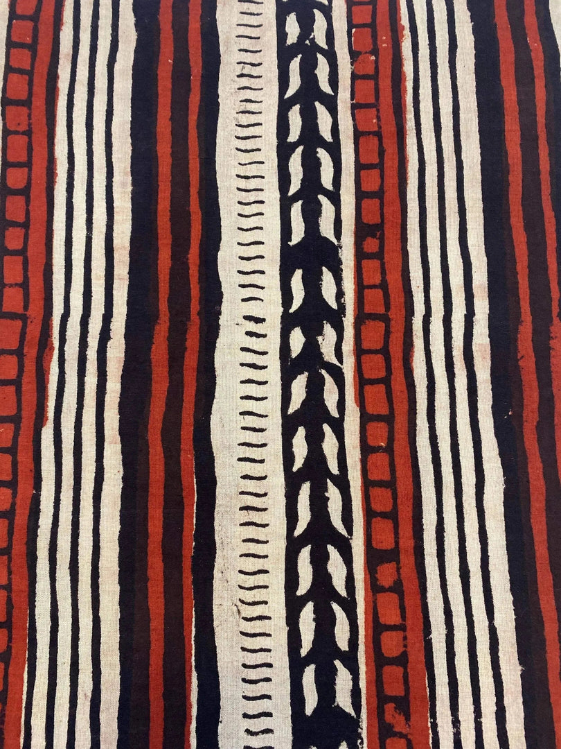 Fayrah Indian Cotton Block Print Fabric