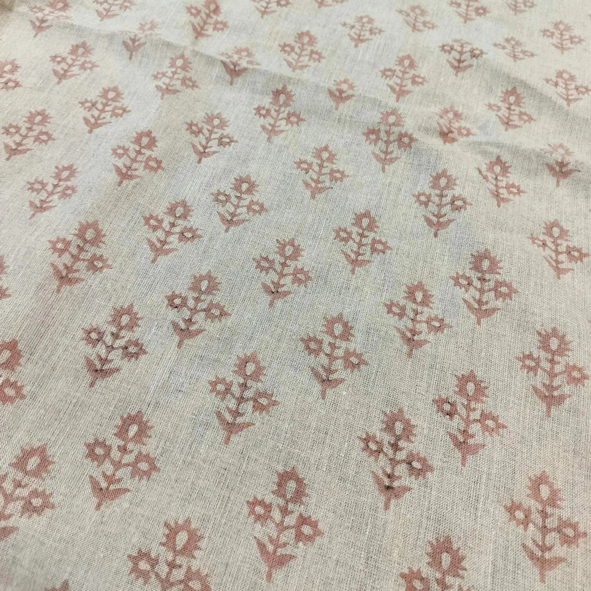 Marrowin Floral Hand Block Printe Fabric