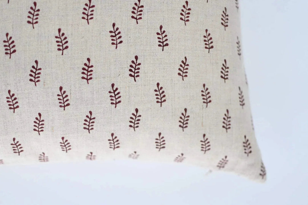 Jordan Block Print Pillow Cover