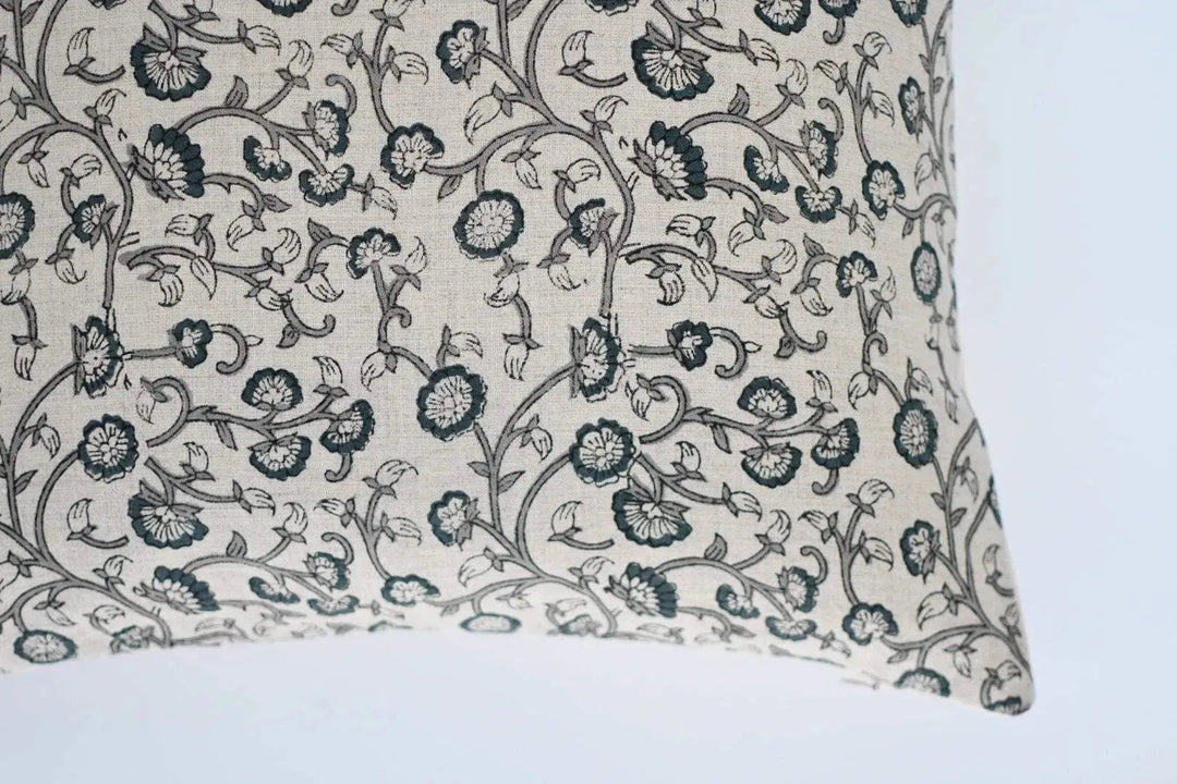 Kara Block Print Pillow Cover