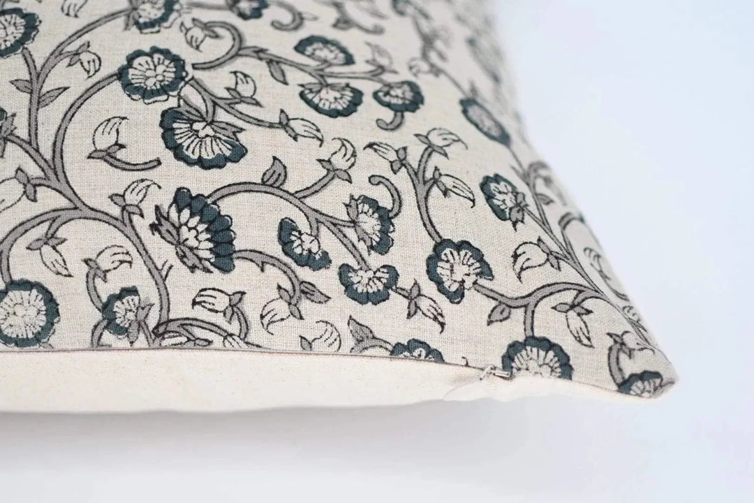 Kara Block Print Pillow Cover