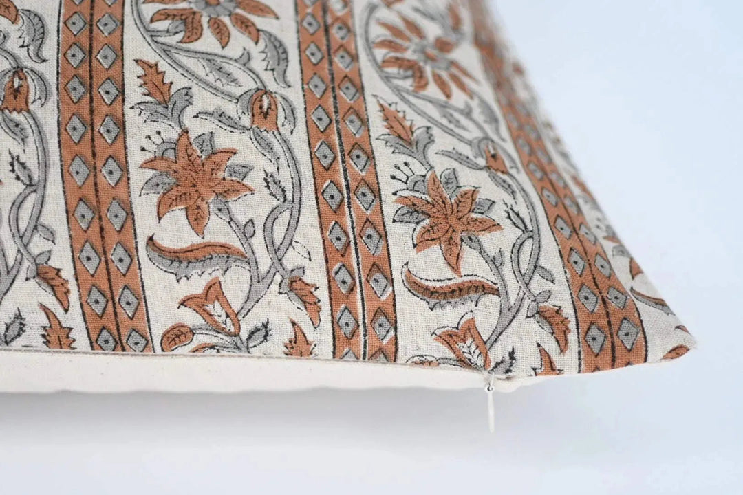 Kaitlyn Block Print Pillow Cover