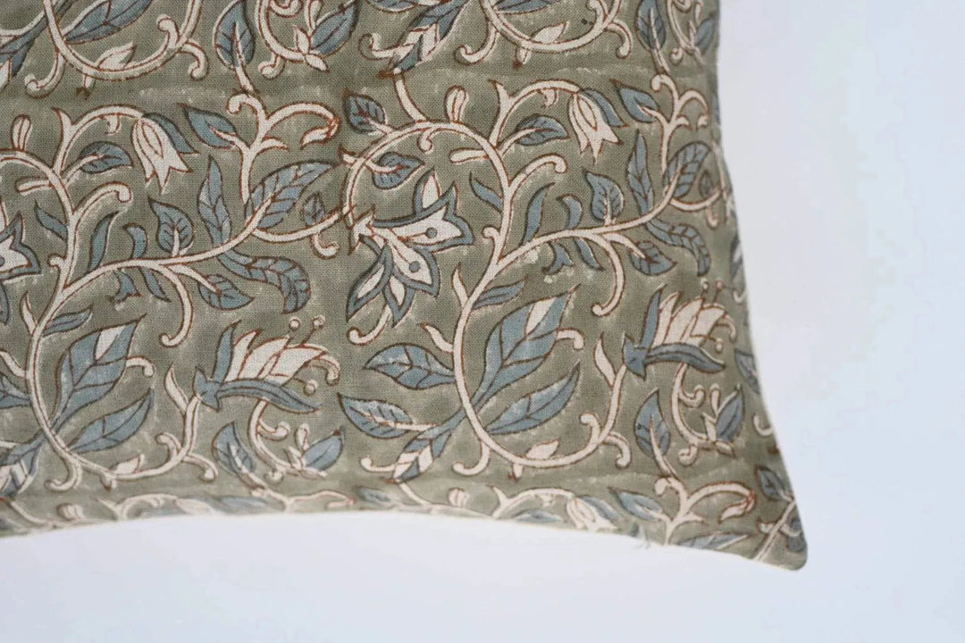 Juliet Block Print Pillow Cover