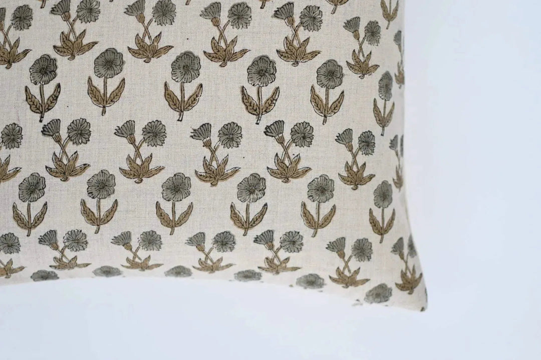 Juliana Block Print Pillow Cover