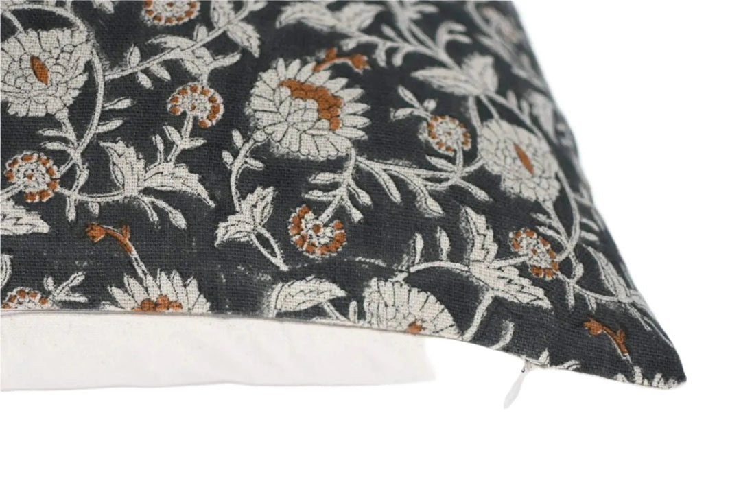 Jocelyn Block Print Pillow Cover