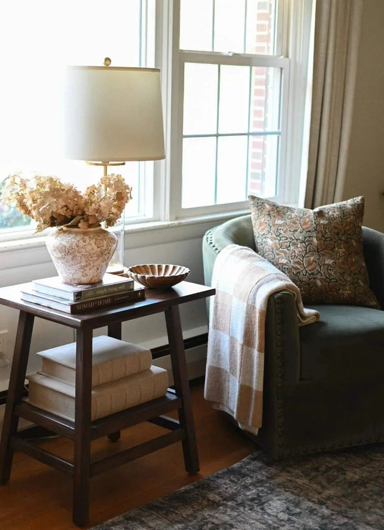 Joanna Block Print Pillow Cover