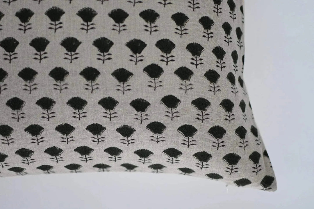 Kylie Block Print Pillow Cover