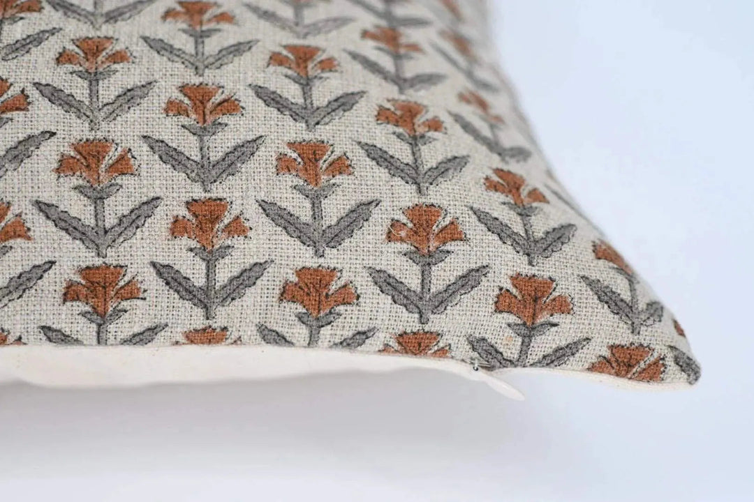 Kayla Block Print Pillow Cover