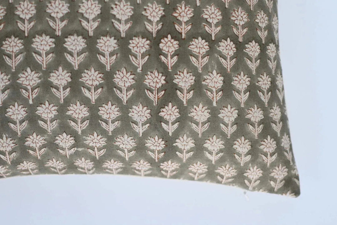 Jordyn Block Print Pillow Cover